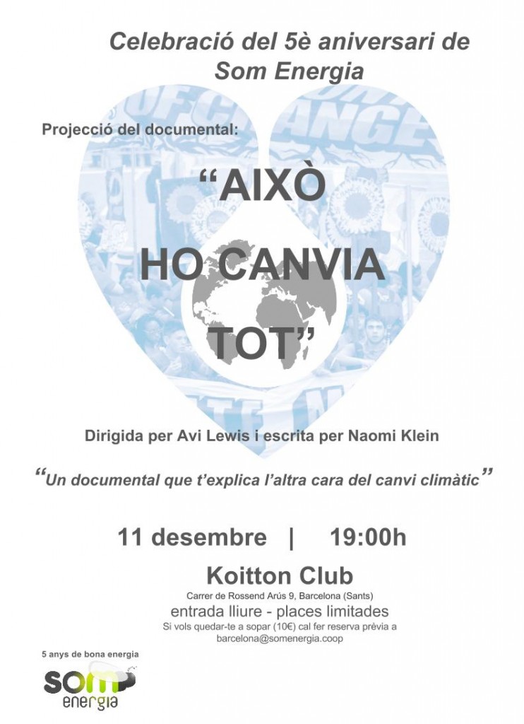 Cartell 5 anys 11desembre2015
