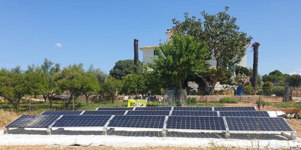 Solar fotovoltaica d'autoproducció a Ca'n Gazà